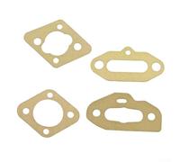Kit de juntas de 4 piezas para motosierras McCULLOCH 55 10-10 700 10-10S 4300 555 incluye sellos críticos para cárter de culata y admisión