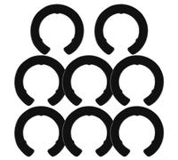 Kit de juntas de bisagra de puerta de refrigerador para Samsung8 piezas DA99-04158A sello de repuesto, negro, barrera de aire frío de bajo consumo, compatible con