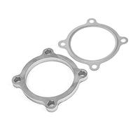 Kit de Juntas de Brida de Tubo de Escape Turbo de 3 Pulgadas Y 4 Pernos para Garrett's Turbo Series T3 T3/T4 GT30 GT30/GT35, Accesorio de Vehículo de Brida de Descarga de Brida de Acero Inoxidable