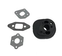 Kit de juntas de carburador de colector de admisión for motosierra Partner 350 351 370 371 420 McCulloch MacCat 335 435 440 piezas de sierra de cadena
