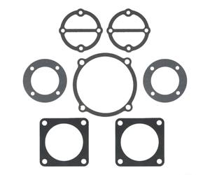 Kit de juntas de compresor de aire 7 unids para 2051 tipo culata válvula placa arandela conjunto piezas de reparación del cárter anillos de sellado de plástico herramientas de mantenimiento