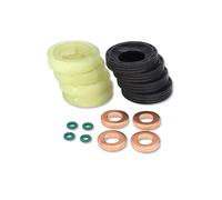 Kit de juntas de inyector para motores 1.6 HDI TDCI, compatible con Berlingo, C2, C3, C4, C5 II, III, C-MAX, Fiesta V, VI, Focus II, III, Mondeo IV, Clubman, 307, 206, 207, 307, 308, Expert Partner,