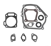 Kit de juntas de motor de cortacésped de 9 piezas de goma y no juego con culata, cárter, silenciador, carburador, aislador, juntas de filtro de aire y 2 (170F)