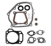 Kit de juntas de motor pequeño para GX160 212CC 224CC 6.5HP 7.5HP, juego de reconstrucción de goma de fibra de alta temperatura compatible con piezas de cortacésped (168F)