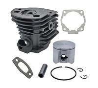 Kit de Juntas de pistón de Cilindro Chapado en Nikasil de 45mm for Piezas de Repuesto de Motosierra Partn Formula 500