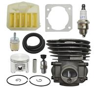 Kit de juntas de pistón de cilindro de 44 mm para motosierras Husqvarna 353 351 350 346 XP 340, piezas de rodamiento de agujas 503869971, 503866301