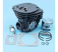 Kit de juntas de pistón de cilindro de gran diámetro de 45mm for motosierra Jonsered CS 2152 EPA CS 2150 CS 2147 EPA Nikasil chapado 537253102