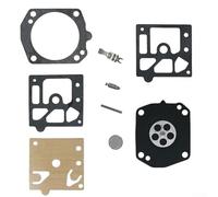 Kit de juntas de reparación de carburador compatible con motosierras 362 365 371 371xp 372xp reemplaza sellos de material amortiguador Inta 7-040 para mantenimiento de herramientas de jardín y