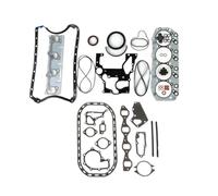 Kit de juntas de revisión del motor para motor 4JG2 compatible con los modelos Trooper, TCM y Tailift Forklift