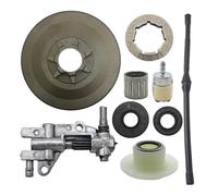 Kit de juntas de silenciador de rodamiento de pistón de 45 mm para Husqvarna 51, 50 piezas de repuesto especiales para motores de motosierra