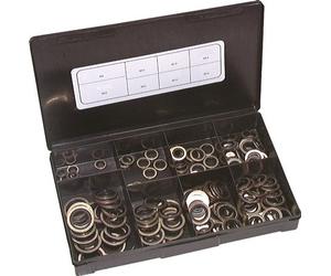 Kit de juntas hidráulicas para roscas G 1/4, G 3/4, UNF 1/2, 9/16, 3/4 y 7/8 120 piezas