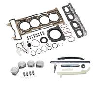 Kit De Juntas Revisión Del Motor, Pistón Tensor Cadena Distribución Para Benz Para C300 E350 W205 W213 M264 2,0 T 2019-2024 Juego de juntas de tapa de válvula