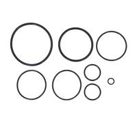 Kit de juntas tóricas de limpiador de agua, kit de reparación de juntas tóricas de reemplazo duradero de silicona confiable para evitar fugas, 8 piezas para piscina