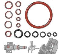 Kit de juntas tóricas de silicona para boquilla de grupo de preparación de cafeteras Saeco, 15 piezas