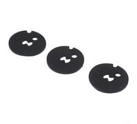 Kit de juntas Venturi para ablandador de agua (paquete de 3) para Kenmore, Morton y ablandadores de agua - Sello de repuesto de goma para modelo 7204362, 1.25 pulgadas negro