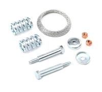 Kit de juntas y muelles de escape compatible con Peugeot 1007, 206, 207 | Para 307, Citroën Xsara, C2, C3 I II, sistema, silenciador, OEM 179774 179710
