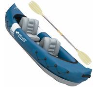 Sevylor Tahaa Kayak Incl. Remo, Canoa Inflable para 2 Personas, Barco Inflable, Barco de Remo con Carcasa Robusta de PVC, Correas para Sujeción de Equipaje, Construcción de Barras para Alta