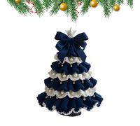 Kit de -Kits de crocheting de árboles de Navidad, patrón de gancho de todo incluido Juego de bricolaje | Actividad divertida de manualidades de tejer para hombres Mujeres Amigos Familios F