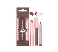 Kit De Labios Completo Con Lápiz Labial Barra De Tinta Y Brillo, Set De Maquillaje Para Labios De Larga Duración Y Alta Pigmentación, Fórmula De Cobertura Total Que Realza El Color Natural, 04