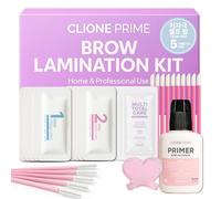Kit de laminación de cejas en casa, kit de laminación de cejas profesional, kit de permanente de cejas para cejas más gruesas y completas, dura hasta 8 semanas
