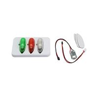 Kit de lámpara LED de avión, luz estroboscópica para dron, luces intermitentes recargables, anticolisión, luz de advertencia de navegación para Mavic 3 Cine