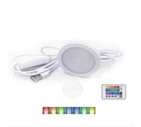 Kit de lámpara LED DIY, luz brillante, iluminación personalizada de bajo consumo, piezas de luz LED multicolor.