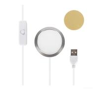 Kit de lámpara LED RGB con mando a distancia para Bambu Lab X1C/P1P - 4W COB LED, alimentado por USB (5V 1A), luz ambiental para hogar/oficina