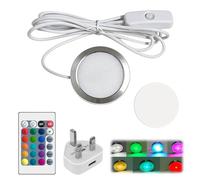 Kit de lámpara LED RGB para impresora 3D, compatible con Bambu Lab A1/A1mini/P1S/P1P/X1C, kit de luz LED de control remoto de 16 colores, 5 V, alimentado por USB, para impresión 3D de laboratorio