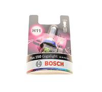 KIT DE LÁMPARAS HALÓGENAS H11 PLUS + 150 GIGALIGHT BOSCH 1987301138 12V 50W 2...