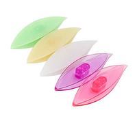 Kit de Lanzaderas de Frivolité, 5 Piezas, Plástico Multicolor para Manualidades, Encaje y Artesanía DIY