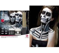Kit De Látex Líquido Skeleton Para Halloween Accesorio De Disfraz Especial FX