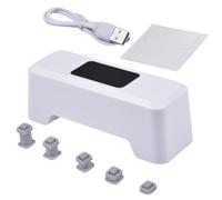 Kit de lavado automático con sensor infrarrojo para inodoro con batería de 2000 mAh | IPX5 resistente al agua sin contacto, reequipamiento Flous para baños, hoteles, restaurantes, inodoro de