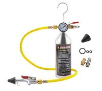 Kit De Lavado De AC Set Limpieza Con Depósito Manómetro Y Racores Para