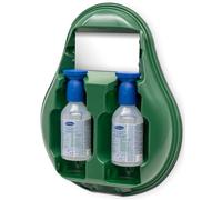 Kit de lavado de ojos de emergencia, lavado de ojos, solución salina para ojos, 2 x 250 ml, pH neutro, 320 x 410 x 80 mm