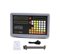 Kit de lectura digital DRO de 2 ejes y 2 piezas de regla delgada KA300 KA500, codificador óptico de e lineal de alta precisión for torno(2 axis DRO)