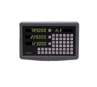 Kit de lectura digital DRO de 3 ejes con regla de vidrio de rejilla de escala lineal DRO de 3 piezas de 1 um o 5 um(1um SDS6-2V kit)