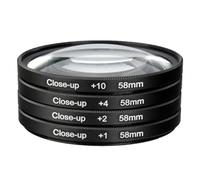 Kit de Lente de Filtro de Primer Plano Macro de cámara de 58mm + 1 + 2 + 4 + 10, for Canon EOS 700D 650D 600D 550D 500D1200D 1100D 100D For Rebel T5i T4i len