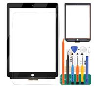 Kit de lente de panel de sensor digitalizador de pantalla táctil para iPad Pro 12.9 2015 1st 1 A1652 A1584 (sin LCD) (negro)