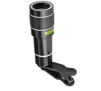 Kit de lente telefoto de zoom de enfoque largo para cámara de teléfono, lente telefoto móvil 20X con clip para la mayoría de teléfonos móviles