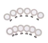 Kit de lentes de prueba óptica, 266 piezas con borde de plástico y carcasa de aluminio, kit de prueba de optometría y óptica para pruebas y montaje de gafas