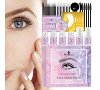 Kit de levantamiento de pestañas | Kit de levantamiento de pestañas - Extensiones de profesionales, kit de de en casa, rizador de, permanente rizador semiperma