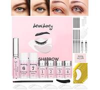 Kit de Levantamiento de Pestañas Mejorado 2023,Lash Lift Kit, Kit de Permanente de Pestañas,Rizador Semipermanente Profesional,Adecuado Para Salón y Uso Doméstico