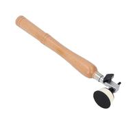 Kit de Lijadora de Cuenco, Cabezal de Rodamiento Doble, Herramientas de Lijado de Torno Giratorio de Madera, Lijadora de Cuenco de Mano con 50Discos de Lijado,Herramienta de Lijado