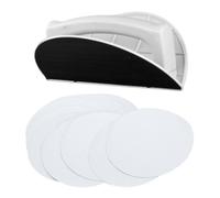 Kit de lijadora de detalles, detalle de mano autoadhesivo de 8.6 x 4.3 x 4.33 pulgadas, herramienta de ángulo semicircular, agarre ergonómico, aplicación versátil, madera, metal, manualidades, muebles