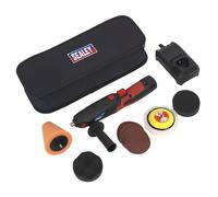 Kit De Lijadora/Pulidora Inalámbrica Sealey De 75Mm 12V De Litio CP2812V