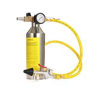 Kit de limpieza aire acondicionado, set mantenimiento refrigeración, acero inoxidable 1 L - limpieza sin desmontaje, boquilla de flujo preciso, ideal para técnicos