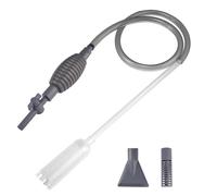 Kit de limpieza de acuario, manguera de 1,7 m, control de flujo ajustable, limpiador de grava para limpieza de arena y cambio de agua, accesorios para tanque de peces