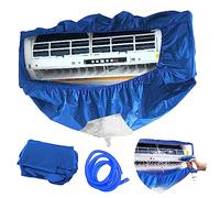 Kit de Limpieza de Aire Acondicionado - Paquete de Mantenimiento de Aire Acondicionado de Pared con Práctica Funda para Limpieza de Aire Acondicionado Split - Versátil y Duradera (Azul)