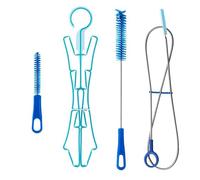 Kit De Limpieza De Bolsas De Agua Conjunto De Cepillos Multifuncionales Para Bolsas De Hidratación, Suministros De Netoyage Botellas de Agua para Senderismo De Bicicleta De Camping, Herramienta