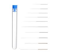 Kit de Limpieza de Boquilla para Impresora 3D,Juego de 10 Piezas Antiatascos de Acero Inoxidable - Aguja para Limpiar Boquillas de Impresora 3D de 0.15-1 mm - para Principiantes Talleres Oficina en Ca